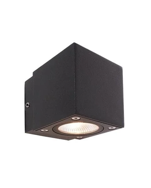 Wandaufbauleuchte, Cubodo II Single DG Mini, 220-240V AC/50-60Hz, 4,50 W