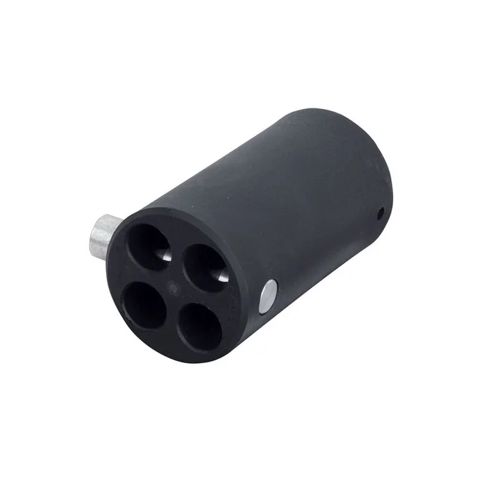 Wentex – 4-way connector replacement 45,7 mm (Durchm.), Schwarz