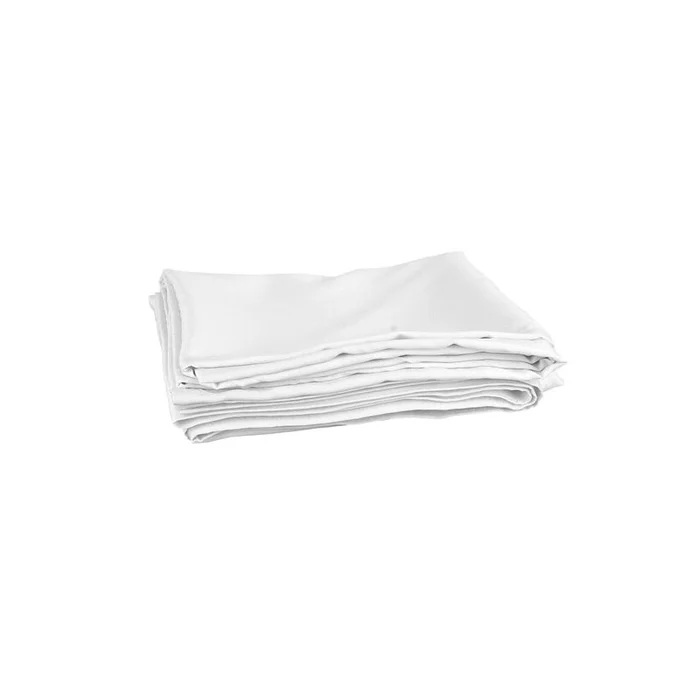 Wentex – P&D Curtain – Medium Gloss Satin Gefaltet, 300 (B) x 400 (H) cm, 300 g/m2, weiß