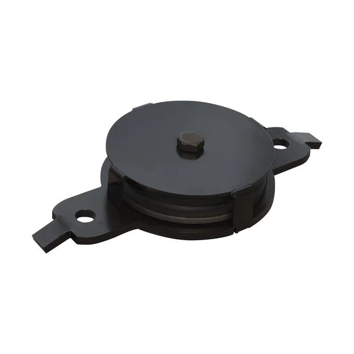 WENTEX Eurotrack – Return Pulley, Black 85 mm – schwarz