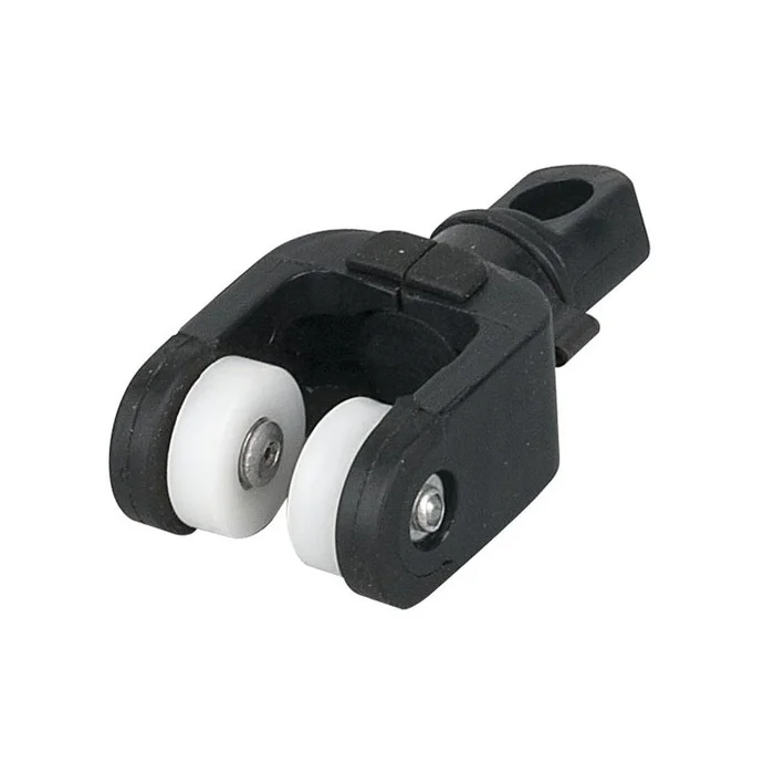 Wentex Eurotrack Runner 2 wheel Schwarz – Laufrolle für Vorhangschienen