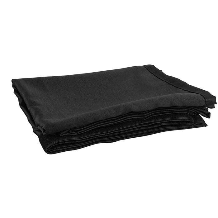Wentex P&D Vorhang Molton CS 300 g/m², Schwarz – 400 (W) x 300 (H) cm – glatt