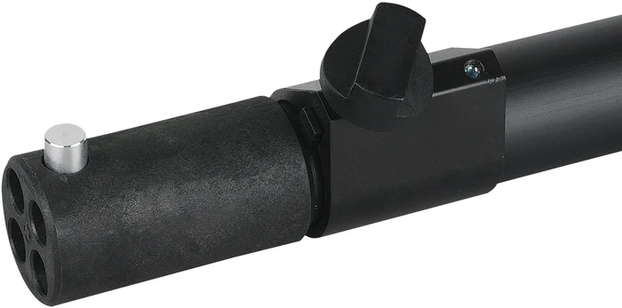 WENTEX Teleskop-Kleiderständer – 2-fach 120 – 180 cm (H) – schwarz