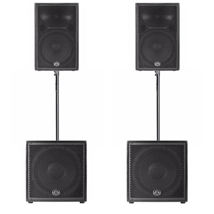 Wharfedale Pro Delta X15 Club PA Set Tough-Tone