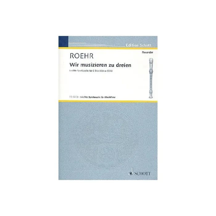 Wir musizieren zu dreien