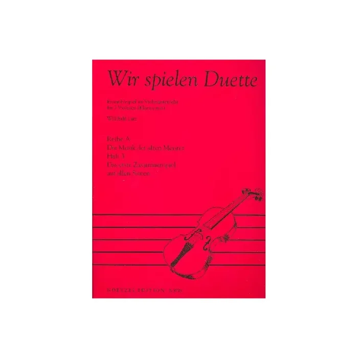Wir spielen Duette Reihe A Band 3