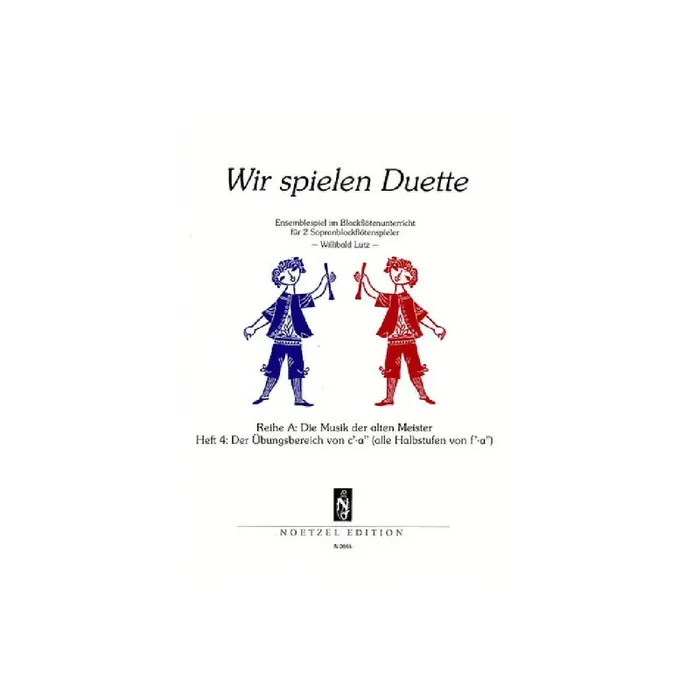 Wir spielen Duette Reihe A Band 4
