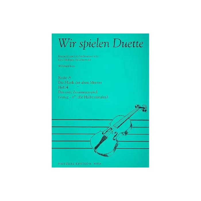 Wir spielen Duette Reihe A Band 4