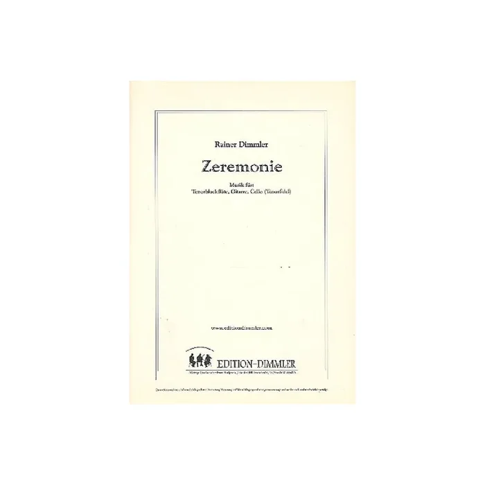 Zeremonie für Tenorblockflöte,