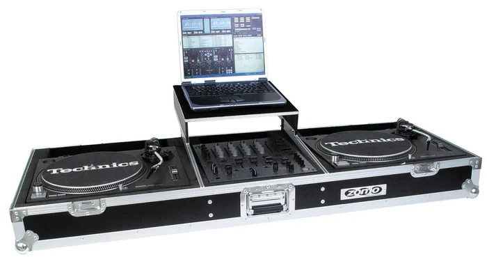 Zomo Flightcase T-600 Plus – 2x Turntables + 1x DJM-600/700/800