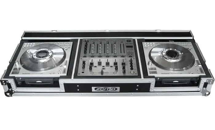 Zomo Set DZ-600 – Flightcase 2x SL-DZ1200 + 1x DJM-600/700/800