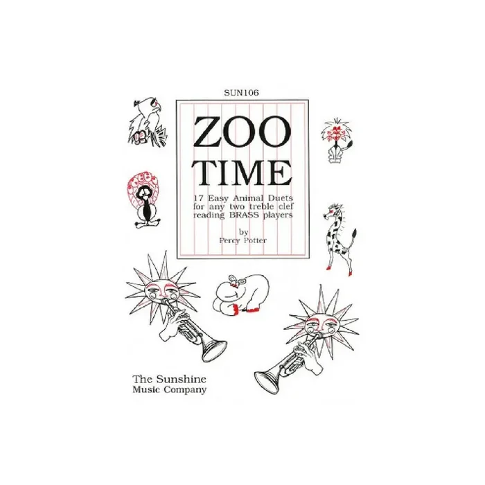 Zoo Time 17 easy animal duets